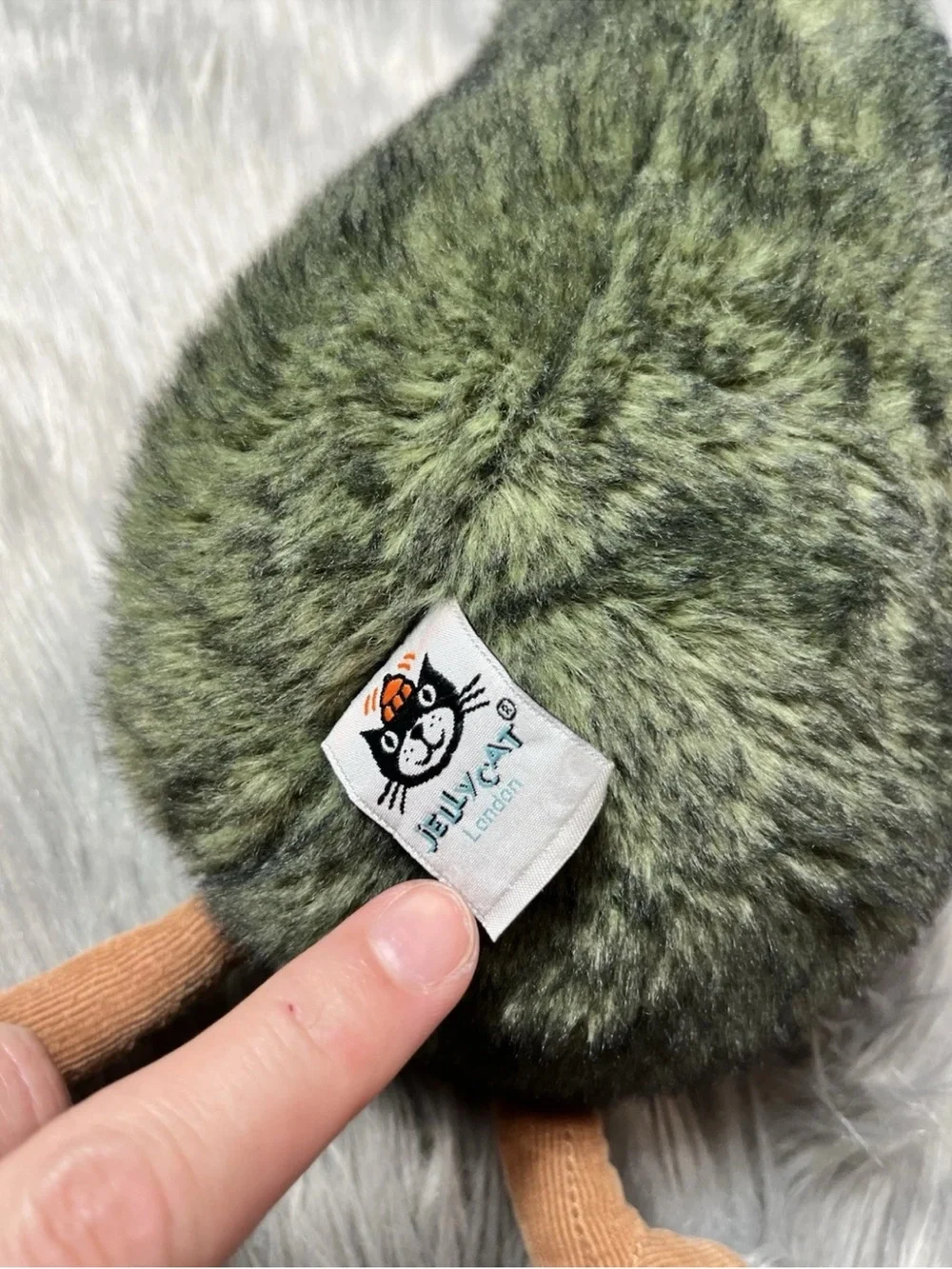 Jellycat Avocado 12” Green Plush Stuffed Animal